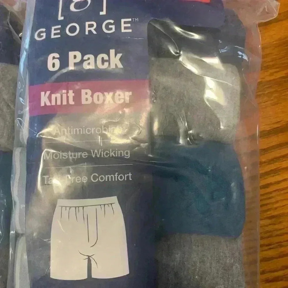 2packs of 6Pair of Knit Boxers 12pair S Antimicrobial, Moisture Wicking Tag-free - Picture 2 of 5